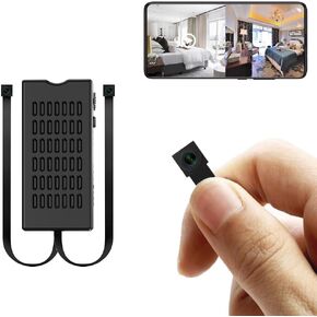 True 2K Small Camera - Dual Lens - Mini Wireless Cam - WiFi Tiny Nanny Cam DIY Module - Compact & Secret Surveillance Indoor Outdoor Security