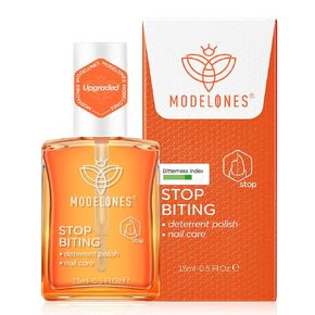 modelones Nail Biting Treatment for Kids Thumb Sucking Deterrent No Bite Nail Polish Bitter Nail Biting Prevention for Nail Growth Stop Nail Biting kids & Adults Quick-Drying 0.5 Fl Oz