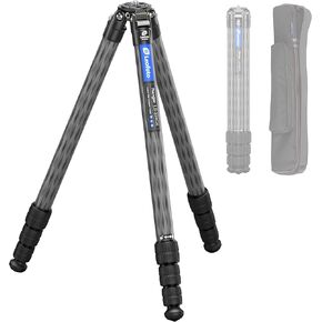 Carbon Fiber Travel Tripod with 360° Ball Head, Mini Desktop Tripod for DSLR Camera, Folded Height 10.6", Max Height 14.5″, Max Load 10kg/22lbs
