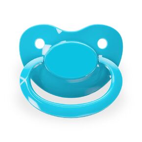 Pacifier Addict - Fixx - JUMBO Functional Adult XXL Silicone Pacifier - Size 10 (Sky Blue)
