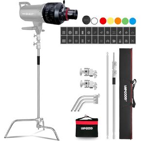 C Stand and Bowens Mount Optical Snoot kit