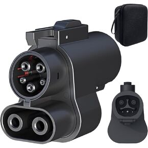 Tesla Supercharger NACS to CCS1 Electric Vehicle Adapter - 500 Amps / 1,000V, EV Charging Adapter for Tesla V1/V2/V3/V4 DC Charging Stations Tesla Supercharger Adapter, 250KW DC Fast Charging