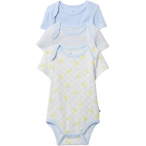GAP Unisex Baby 3-pack Short Sleeve Bodysuit