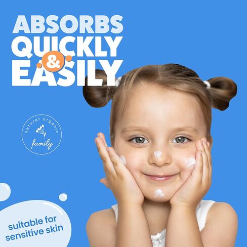 Award-Winning Kids Face Cream - Gentle & Calming Moisturizer with Natural Ingredients for Sensitive & All Skin Types - Fragrance-Free in Kuwait