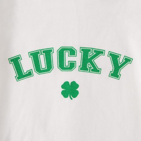 Toddler Baby Boys Girls St. Patricks Day T-Shirt Lucky Clover Shamrock Tee Irish Long Sleeve Crewneck Top 1-5 Years in Kuwait