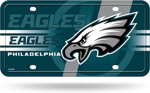 Rico Industries NFL Philadelphia Eagles Mossy Oak Metal Auto Tag 8.5 بوصة × 11 بوصة - رائعة للشاحنة/السيارة/سيارات الدفع الرباعي in Saudi Arabia
