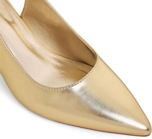 GENSHUO Slingback Kitten Heels for Women Pumps Closed Pointed Toe 2.3 Inch Low Heel Dress Shoes Comfortable Sexy Slip On Wedding Work Party Pumps in Saudi Arabia