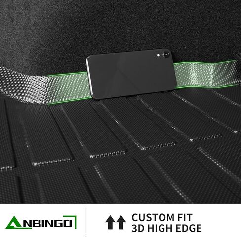 ANBINGO-Floor Mats & Cargo Liner for 2016-2021 Grand Cherokee/Grand Cherokee WK 2022 2023 (Not for L) All Weather for Jeep Grand Cherokee Floor Mats Trunk Mat TPE Grand Cherokee Accessories in Saudi Arabia