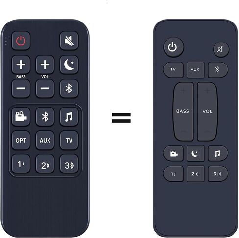 RE6214-1 RE62141 RTRE62141 Universal Soundbar Remote Control for Polk Audio Signa S1, AM6214-A Signa S2,Signa S3,Signa S4 Ultra-Slim Sound Bar in Saudi Arabia
