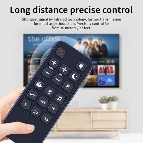RE6214-1 RE62141 RTRE62141 Universal Soundbar Remote Control for Polk Audio Signa S1, AM6214-A Signa S2,Signa S3,Signa S4 Ultra-Slim Sound Bar in Saudi Arabia