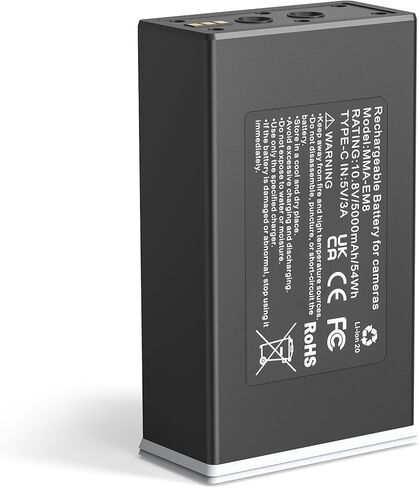 Runpower Rechargeable Battery for Moultrie Edge Series Trail Cameras, 5000mAh 54Wh Replacement Battery Pack for Moultrie Edge & Edge Series Hunting Cameras (2 Pack) in Saudi Arabia