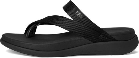 FitFlop Women's F-Mode Go Webbing Flatform Sling Toe-Post Sandals Wedge in Saudi Arabia