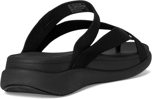 FitFlop Women's F-Mode Go Webbing Flatform Sling Toe-Post Sandals Wedge in Saudi Arabia
