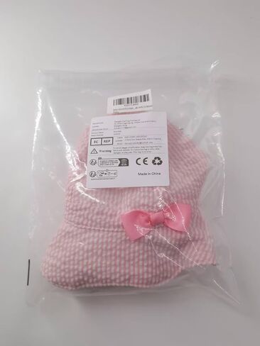 Girls Summer Sun Hat, Foldable Bucket Hat Soft Cotton Beach Hats Wide Brim Fisherman's Hat in Saudi Arabia