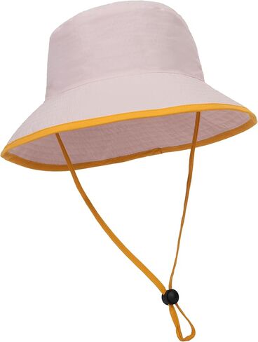 قبعة شمس الطفل لطفل فتى صيف دلو الصيف قبعة UPF 50+ Sun Protection-Kids Beach Hat Wide-Wide Brim-Outdoor Hat in Kuwait