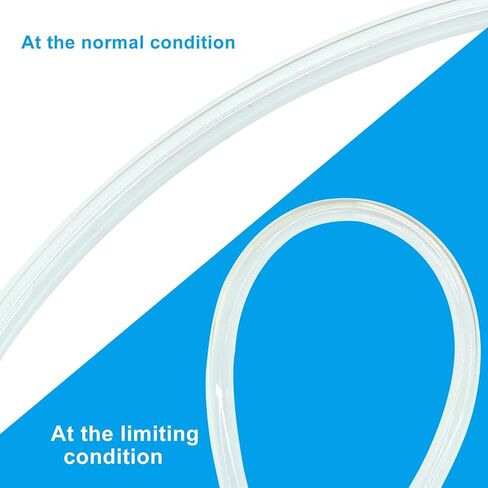 4mm x 2.5mm Pneumatic Tubing PU Polyurethane Air Compressor Tubing Air Hose Line for Fluid Transfer (Blue 32.8ft/10Meters) in Kuwait