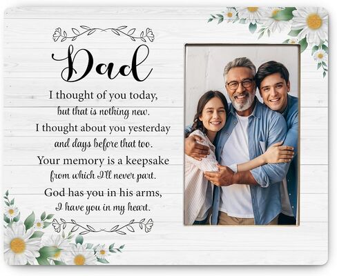 Dad Picture Frame 4x6, Dad Gifts, Dad Gifts from Son Daughter, Best Dad Gifts, Father Gifts, Christmas Birthday Gifts for Dad, Gifts for Father, Dad Photo Frame in Saudi Arabia