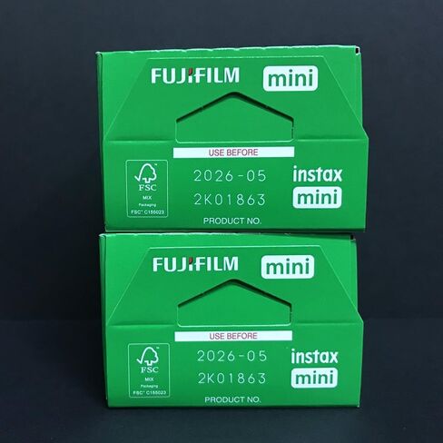 Fujifilm INSTAX Mini Instant Film (White) for Fujifilm Mini 8 & Mini 9 Cameras w/Microfiber Cloth by Quality Photo (80 Film Sheets) in Saudi Arabia