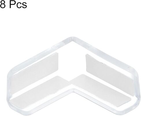 Uxcell Furniture Glass Table Desk Corner Guards Edge Protector Cushion 8pcs in Kuwait
