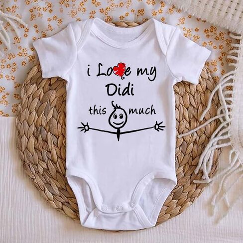 أنا أحب بلدي ديدي هذا الكثير من الفتيات الفتيات bodysuit نيسي نيسي القصيرة الرضيع رومان in Kuwait