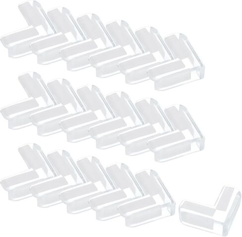 uxcell Furniture Glass Table Desk Corner Guards Edge Protector Cushion 8pcs in Saudi Arabia