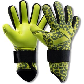 Storelli Challenger Goalkeeper Gloves, Soccer Gloves, Enhanced Protection, Adjustable, Superior Grip, Unisex