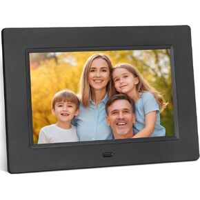 TMC 9-Inch Digital Picture Photo Frame 4:3 High Resolution IPS LCD Screen, MP3/Photo/Video Player with Remote Control
