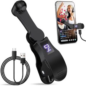 Auto Clicker for Smartphones – High-Speed Screen Clicker for Android & iOS Apps, Adjustable Physical Clicker for Gaming, Live Broadcast Likes, and Fast, Continuous Taps