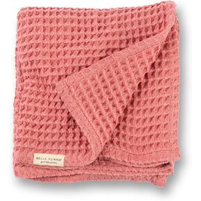 Bella Tunno Waffle Baby Blankets – Breathable, Lightweight, and Soft Boy and Baby Girl Blankets, Waffle Knit Throw Nursery Must Haves, Oeko-TEX Certified (Rain)
