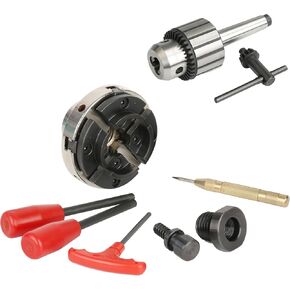SCR4-4 Wood Lathe Chuck and Drill Chuck