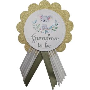 Koala Bear Baby Shower Mommy Daddy Sash Pins for family to wear at sprinkle Party Decorations