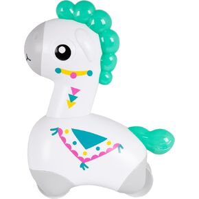Playgro Light Me Up Push and Go Musical Llama - Baby Toy for 1-3 Years - Fun and Developmental Crawling Toy - Inspiring Playful Adventures and Encouraging Walking