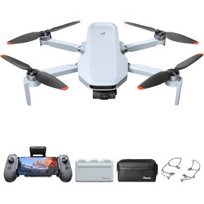 Potensic ATOM 2 3-Axis Gimbal 8K GPS Drone, Fly More Combo Bundle with 360° Propeller Guard