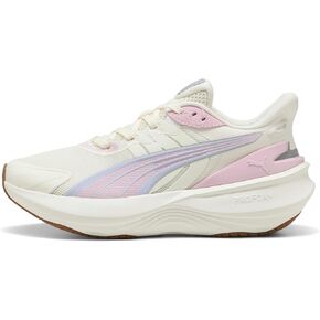 PUMA Women's Pulse Pro Running Shoes, White-Silver, 6.5