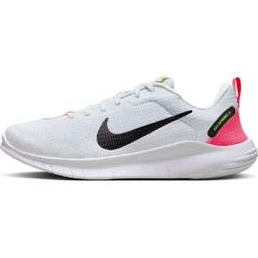 Nike Flex Experience Run 12 Women's Road Running Shoes (DV0746-102, White/Hot Punch/Volt/Black) Size 8.5