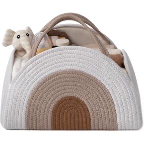 Blissful Diary Diaper Caddy Bundle (Earthy Rainbow & Mocha Brown)