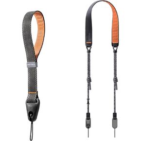 PGYTECH Camera Wrist Strap+ Camera Shoulder Strap Air(Black)