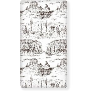 Ice Hockey Fitted Crib Sheet for Boys Girls Sports Event Hockey Player Baby Sheet for Standard Crib and Toddler Winter Sport Nursery Bed Mattress Sheets 28"x52" in Kuwait