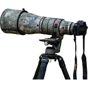 ROLANPRO Lens Camouflage Coat Cover for Nikon NIKKOR Z 600mm f/4 TC VR S Rain Coat Lens Protective Sleeve Outdoor Case#9 Reed A