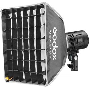 Godox Rectangular Softbox with Gird for Knowled MS60Bi & MS60R (1 x 1' / 30 x 30cm)