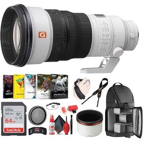 Sony Fe 300mm F/2.8 GM Lens (Sony E) + الملحقات