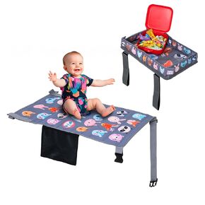 Ultimate Airplane Comfort Set: Toddler Seat Extender & Travel Tray Cover