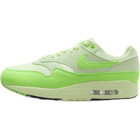 Nike Air Max 1 '87 Women's Shoes (HJ7329-376, Vapor Green/Barely Volt/Black/Green Strike) Size 8.5
