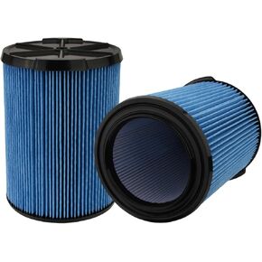 2 Pack VF5000 Wet/Dry Cartridge Replacement Filter for 5-20 Gallon Vacuums WD1450 WD0970 WD1270 WD09700 WD06700 WD1680 WD1851 RV2400A