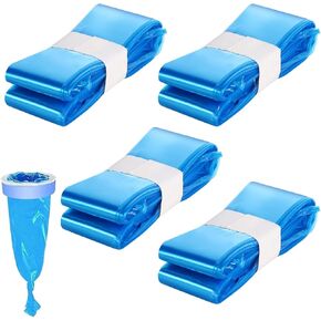 Cat Litter Refills Bag Diaper Disposal Bags Compatible with Diaper Genie Pail and Litter Refill Cartridge 4 Pack (Not Include Cartridge)