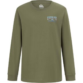 Quiksilver Boys' Long Sleeve Logo Graphic T-Shirt