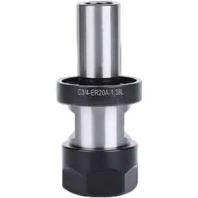 ROD Extension Chuck ، ER20 3/4 بوصة بت تمديد كوليت تمديد تشاك C3/4-ER20A-1.38L لأداة مخرطة طحن CNC ، سكاكين أخرى ، قوالب جهاز التوجيه