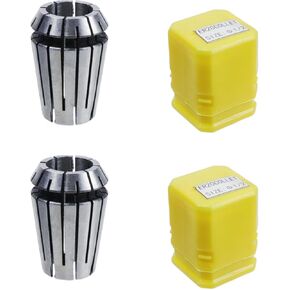 ER20 1/2 Dia Spring Collet Chucks for CNC Clamping Device Engraving Machine -2pcs