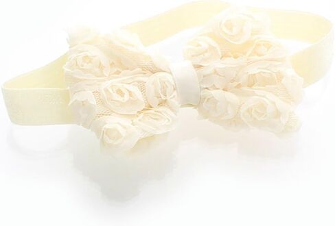 My Lello Girls Fabric Rose Bow Headbands 2 Pack in Kuwait