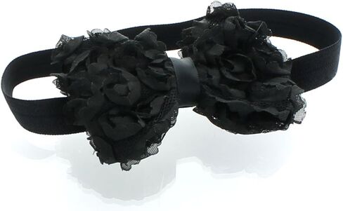 My Lello Girls Fabric Rose Bow Headbands 2 Pack in Kuwait